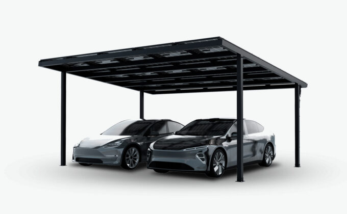Nova Double Space Solar Carport(2)