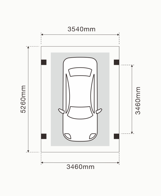Voltooide Zonnewagenparke