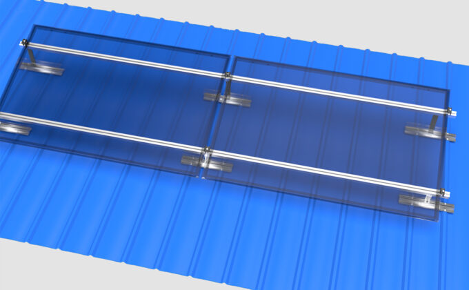 Trapezoidal Metal Roof Solar Bracket(1)